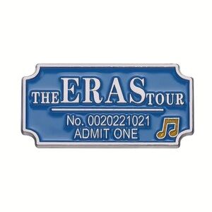 ERAS TOUR TICKET PIN - TAYLOR PIN